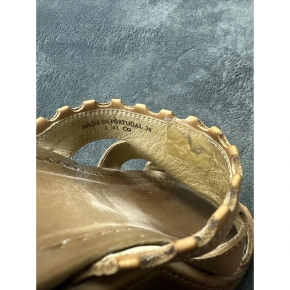 Dansko Eve Aztec Sun Women's  Brown Leather Slip On Sandals EU 36/ US 5.5-6 - Picture 13 of 16